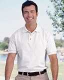Jerzees Adult 6 oz. 100% Cotton Jersey Mens Golf Shirt