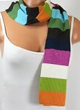 NEW AUTHENTIC COACH DYLON LEGACY STRIPE ANGORA SCARF 97482