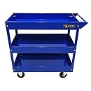 Excel TC301A-Blue 29-Inch Steel Tool Cart, Blue