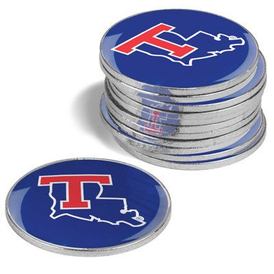 Louisiana Tech Bulldogs Golf Ball Markers