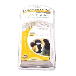 Monster Cable Home Series Coax Cable for TV/SAT 8 FT