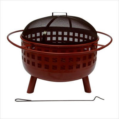 Steel Outdoor Patio Fireplace