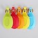 Angelbubbles Spoon Rest Holder 100% Food Grade Silicone Set of 5 Colourful (Colourful)