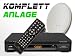 COMAG Digitale HDTV Single Satelliten-Anlage Komplett-Set SL40HD (Inklusive: HDTV Receiver, Single LNB, 60er Stahlantenne, Masthalterung)