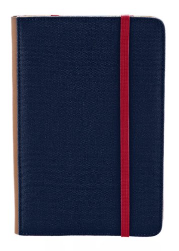 M-Edge Canvas Trip Jacket for Kindle 3 and Kobo, Navy Blue