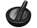 Master Class Round Solid Marble Mortar and Pestle 20cm x 12cm