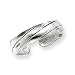 Sterling Silver Antiqued Toe Ring