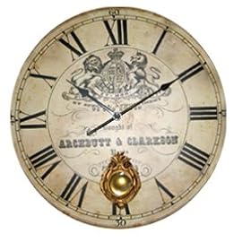 18inch Archebutt & Clarkson Cream Wall Clock