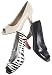 Avenue Plus Size Debra Patent Peep Toe Pumps (Wide Width)
