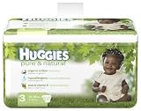 Huggies Pure & Natural Baby Diapers - Size 3 (66 Count)
