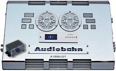 Audiobahn A18001DT 1800W RMS Mono Class D Car Amplifier