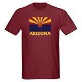 Arizona Flag Arizona Dark T-Shirt by CafePress