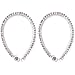 Birthday Gift - Silver Anklet Pairs Handcrafted Indian Foot Jewelry, 35 Grams 10 " (anklt573)