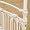 Bratt Decor Venetian Iron Crib Color: Antique White