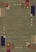 Concord Global Contemporary Jewel Blocks green Rug