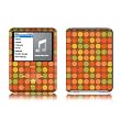 Dots Brown Design Protective Decal Skin Sticker for Apple iPod nano 3G (3rd Generation) 4GB/ 8GB Player
