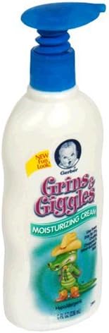 Gerber Grins and Giggles Moisturizing Cream, 8 oz by Novartis Consumer Healthcare
