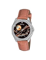 Stuhrling Original Womens 231D.1115A1 Lady Nemo Universe Swiss Quartz Swarovski Pink Watch