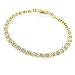 14K Yellow Gold 2 Carat Diamond Tennis Bracelet 7