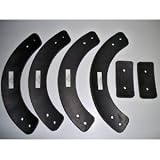 Genuine OEM MTD Auger 6 Piece Paddle Set, (4) 735-04032, (2) 735-04033. MTD Number For Set Is 753-04472