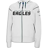 Eagles Reebok Women's NFL Dazzle Trim Hoody