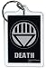 Green Lantern Blackest Night Death Lucite Key Chain