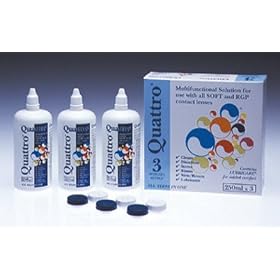 Quattro Multifunctional Contact lens solution 3 Month Pack
