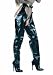 5 inch Heel Cow Leather Chap Boots Women's Size Shoe