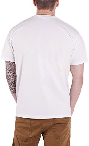 Happy Mondays Classic Logo Official Mens New White T Shirt