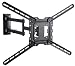 VideoSecu Swing Arm TV Wall Mount for most 22" to 55" LED LCD TV VESA 200x200 400x400 up to 600x400mm Full Motion Extend 24" MAH