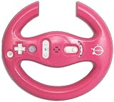 GameOn Racing Wheel - Pink (Wii)