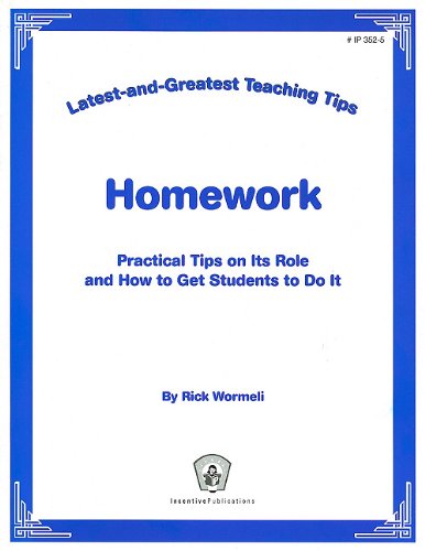 latest  greatest teaching tips homework foldout latest and greatest teaching tips