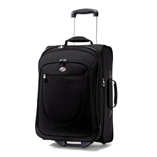 American Tourister Luggage Splash 21 Upright Suitcase, Black, 21 Inch Best Luggages