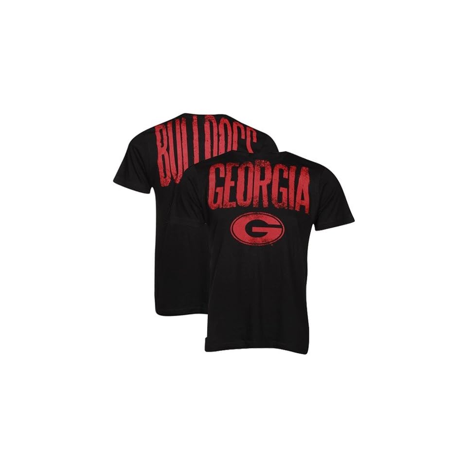 NCAA Georgia Bulldogs Black Highway T shirt