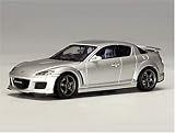 Review AutoArt 55931 / Diecast Model Mazda RX8 (MazdaSpeed) in Sunlight Silver (1:43 scale)