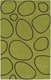Home Weavers Pebbles in Green G-108 2.6 x 8 Rug