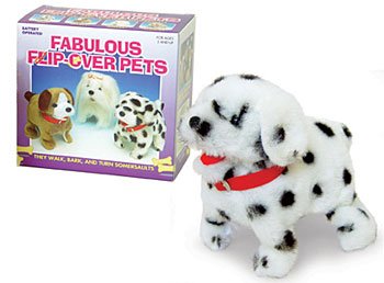 Spot the Fabulous Flip Over Pet Dog