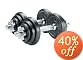 Sporting Goods : York Cast Iron Kit in a Case - 20 kg