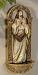 Pack of 2 Joseph's Studio Sacred Heart of Jesus Holy Water Font Wall Sculpture