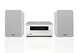 Onkyo CS-245 Kompaktanlage (RDS, CD/MP3- Player, 15 Watt, Apple iPod-Dock, USB) wei&szlig;