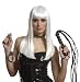 Mistress Wig w/ Bangs (Platinum Blonde) Adult Halloween Costume Accessory (DW2456808)...