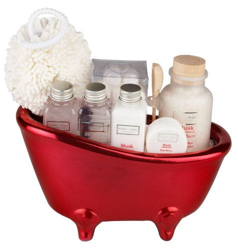 Buy Winter In Venice - Musk Ceramic Bath Tub - Pamper Gift Set online at Discounted New and Used prices. Delivered to your door with Off-The-Bookshelf.