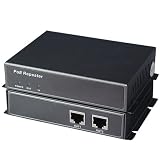 BV Tech Single Port Network PoE Repeater, Extends to Additional 330 ft, BV-RP101