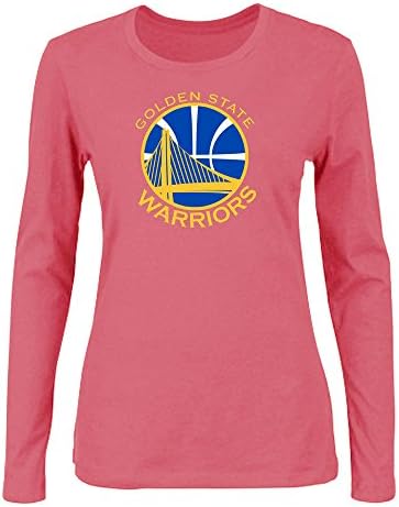 Diy NBA Golden State Warriors design T-shirt for women Lovely designed (Pink)