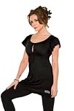 San Antonio Spurs Women's Rayon Peasant Top - by Alyssa Milano