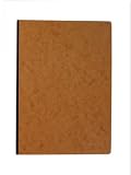 CLAIREFONTAINE - LOT DE 5 Cahiers AGE BAG Broché, 21x29.7cm, 192p, Ligné, couleur Tabac