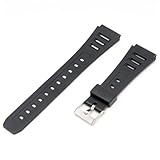 Voguestrap TX1951 Allstrap 19mm Black Regular-Length Fits Casio and Other Sport Watchband