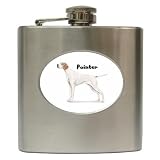 Pointer Hip Flask (6 oz)