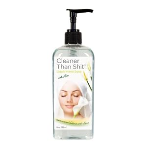 BlueQ Cleaner Than Shit Liquid Hand Soap