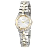 Seiko Ladies SXDA42 Diamond Two-Tone Watch by Seiko